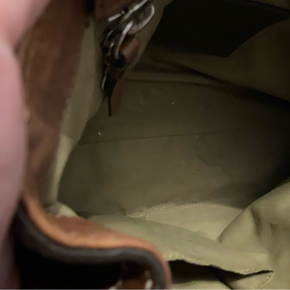 Coach Brown Leather Satchel Structured Design - Picture 7 of 7